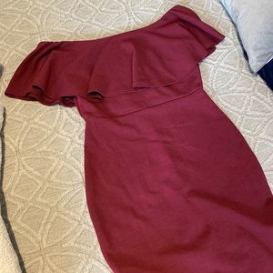 Boohoo body con dress